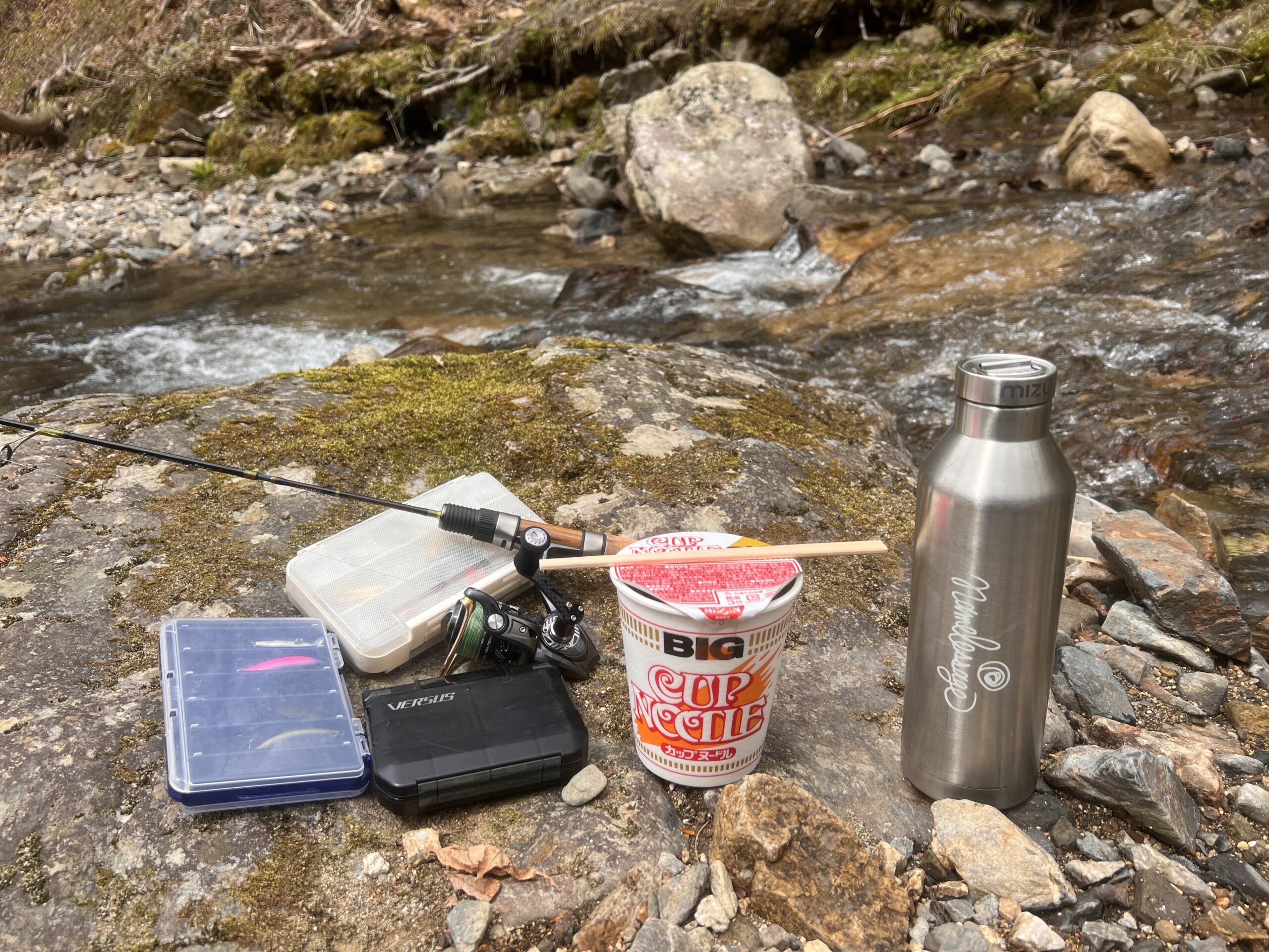 渓流ルアー釣りタックル