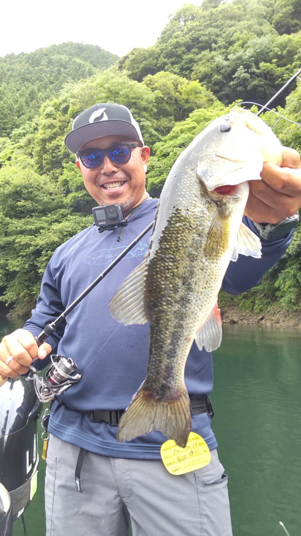 早明浦ダムバス釣り