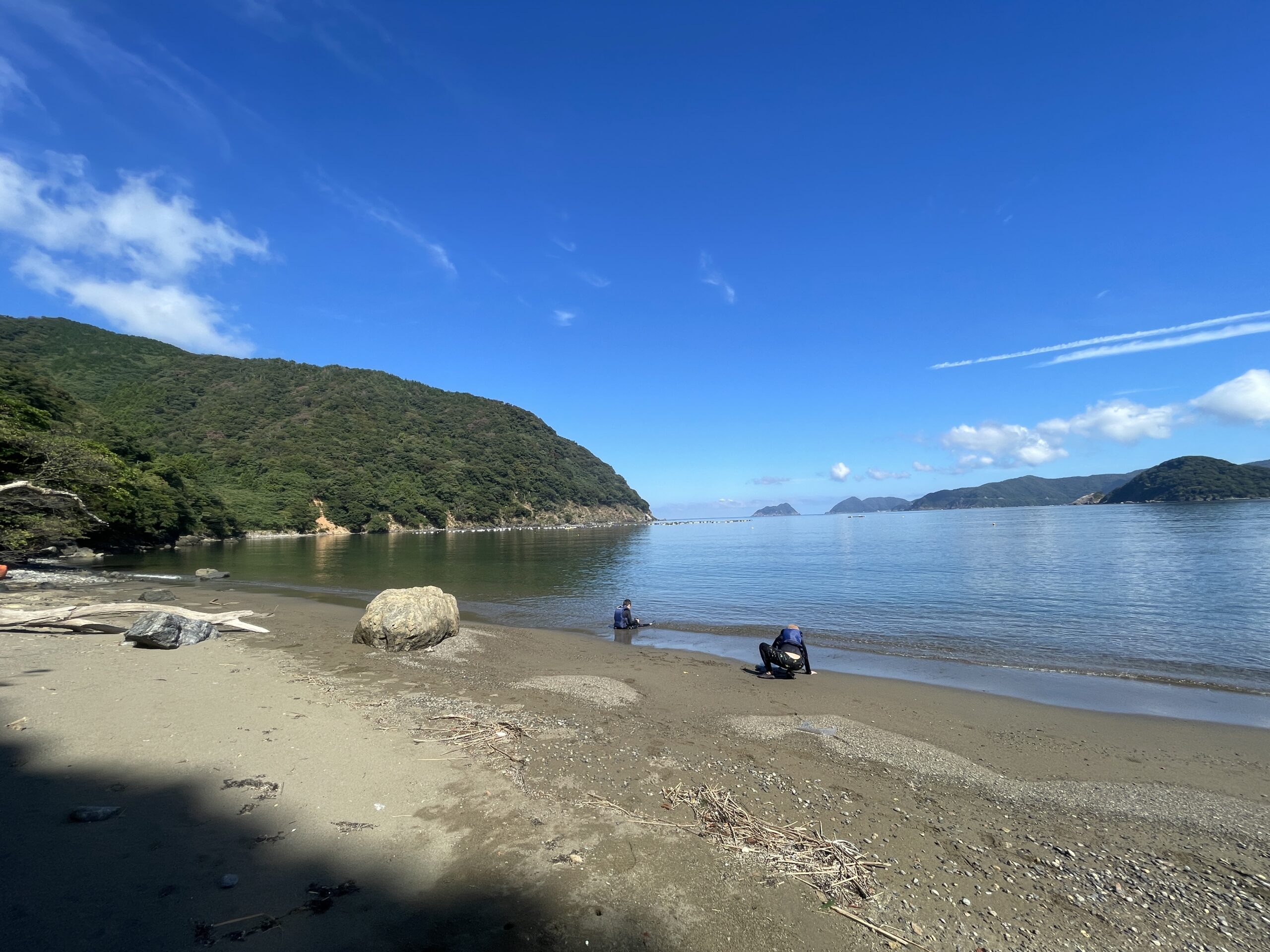 SUPでシュノーケリング