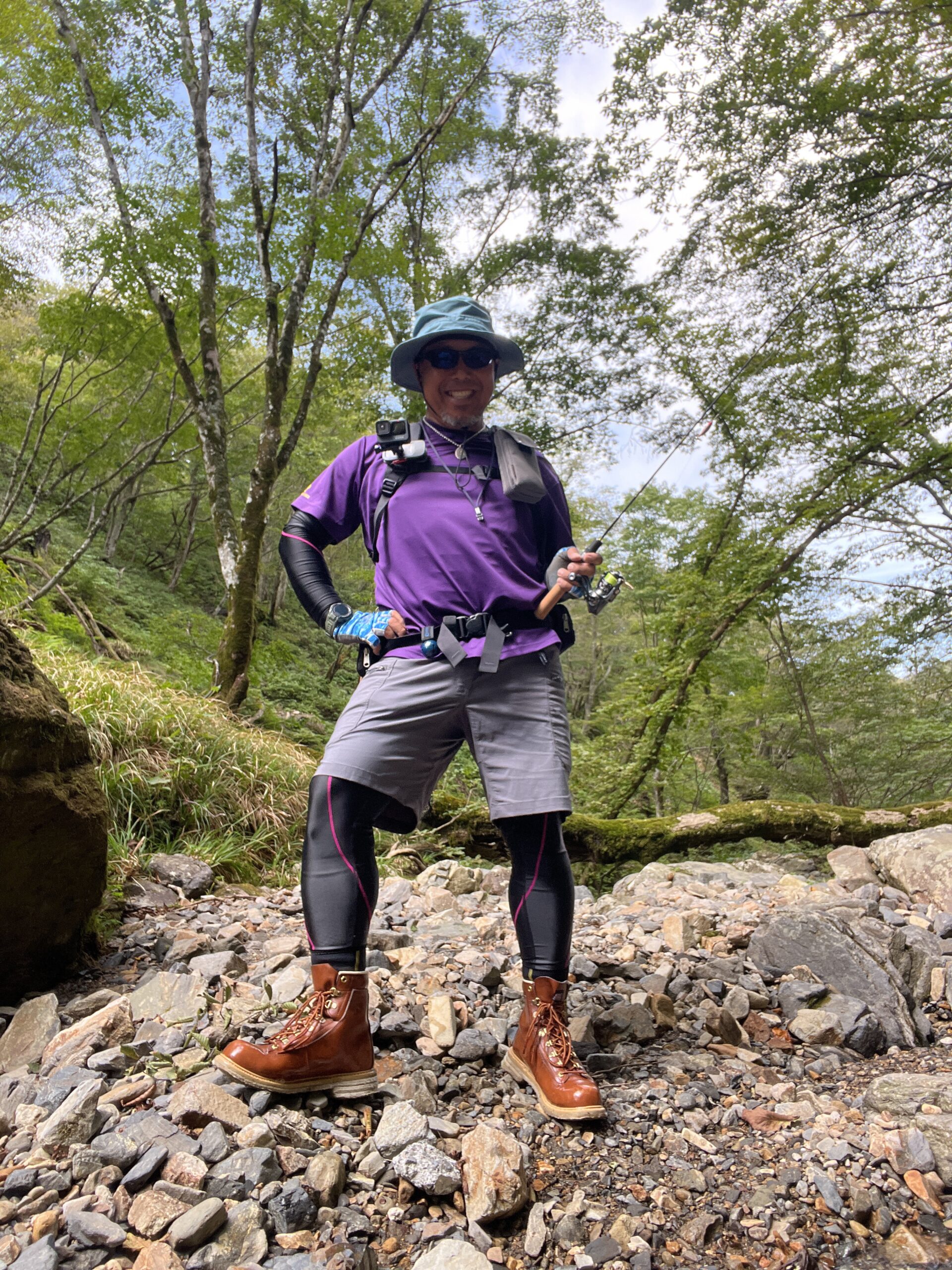 秋の渓流ルアー釣り