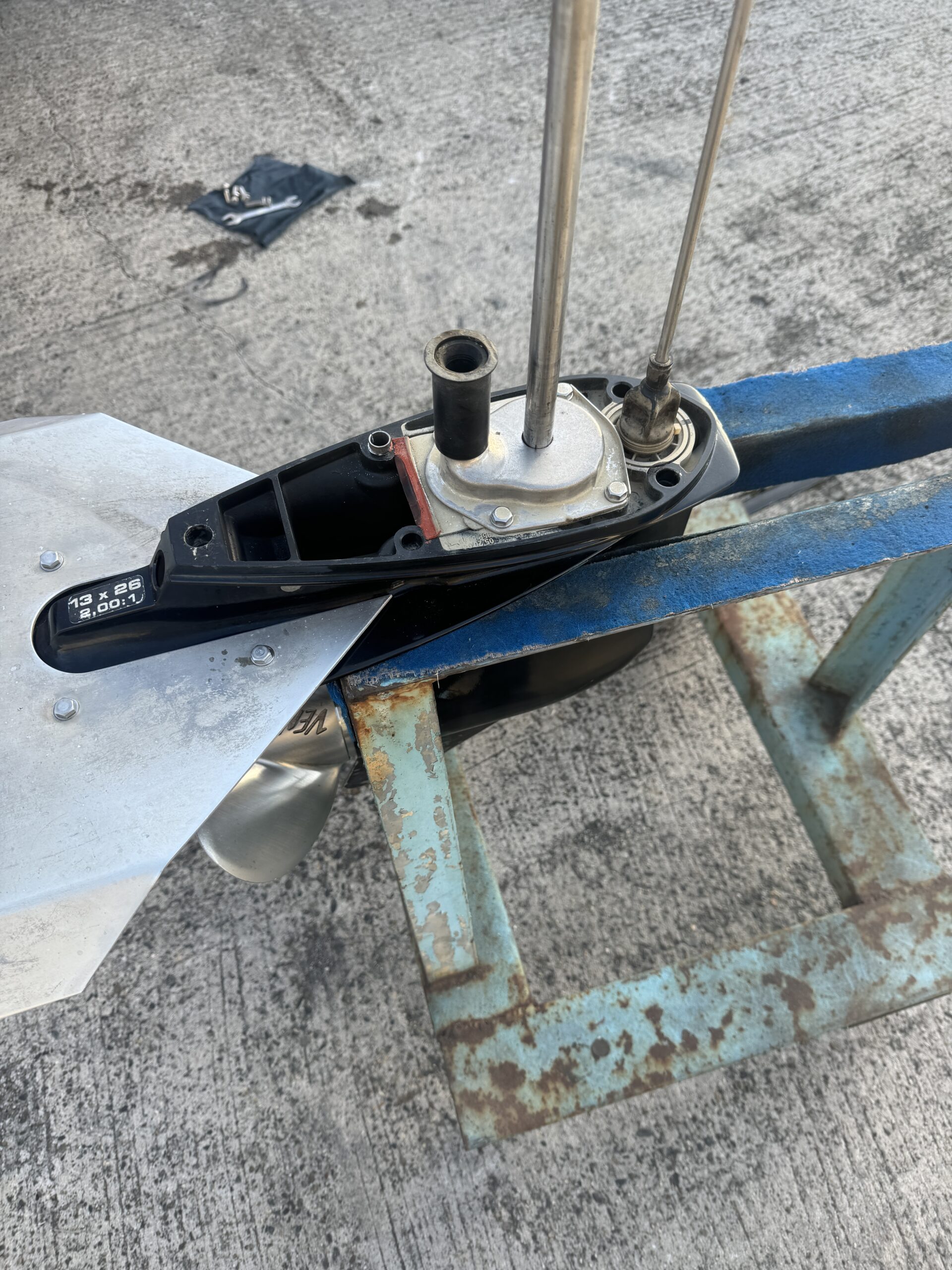 船外機メンテナンス