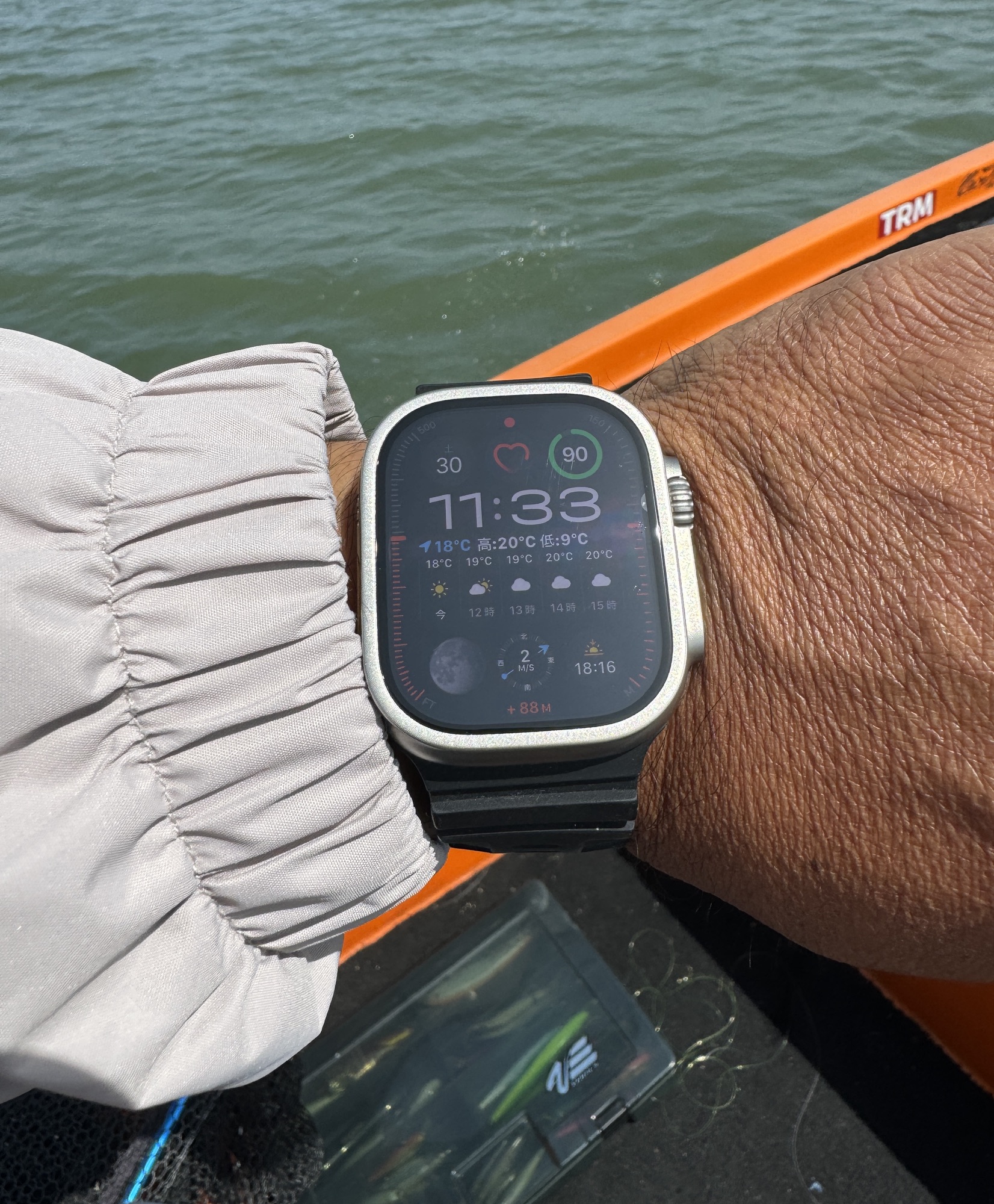 釣りに最適な腕時計