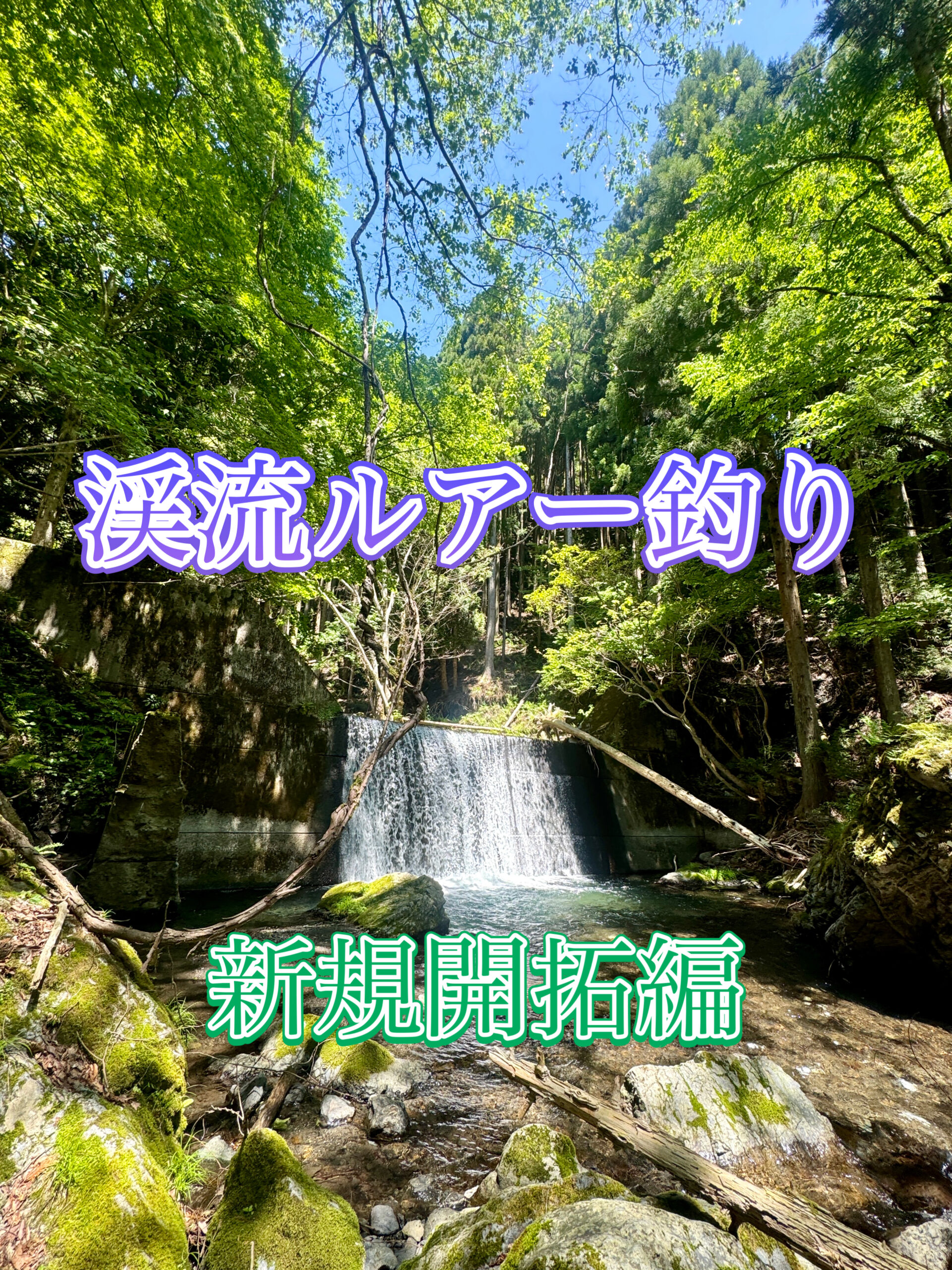 渓流ルアー釣り