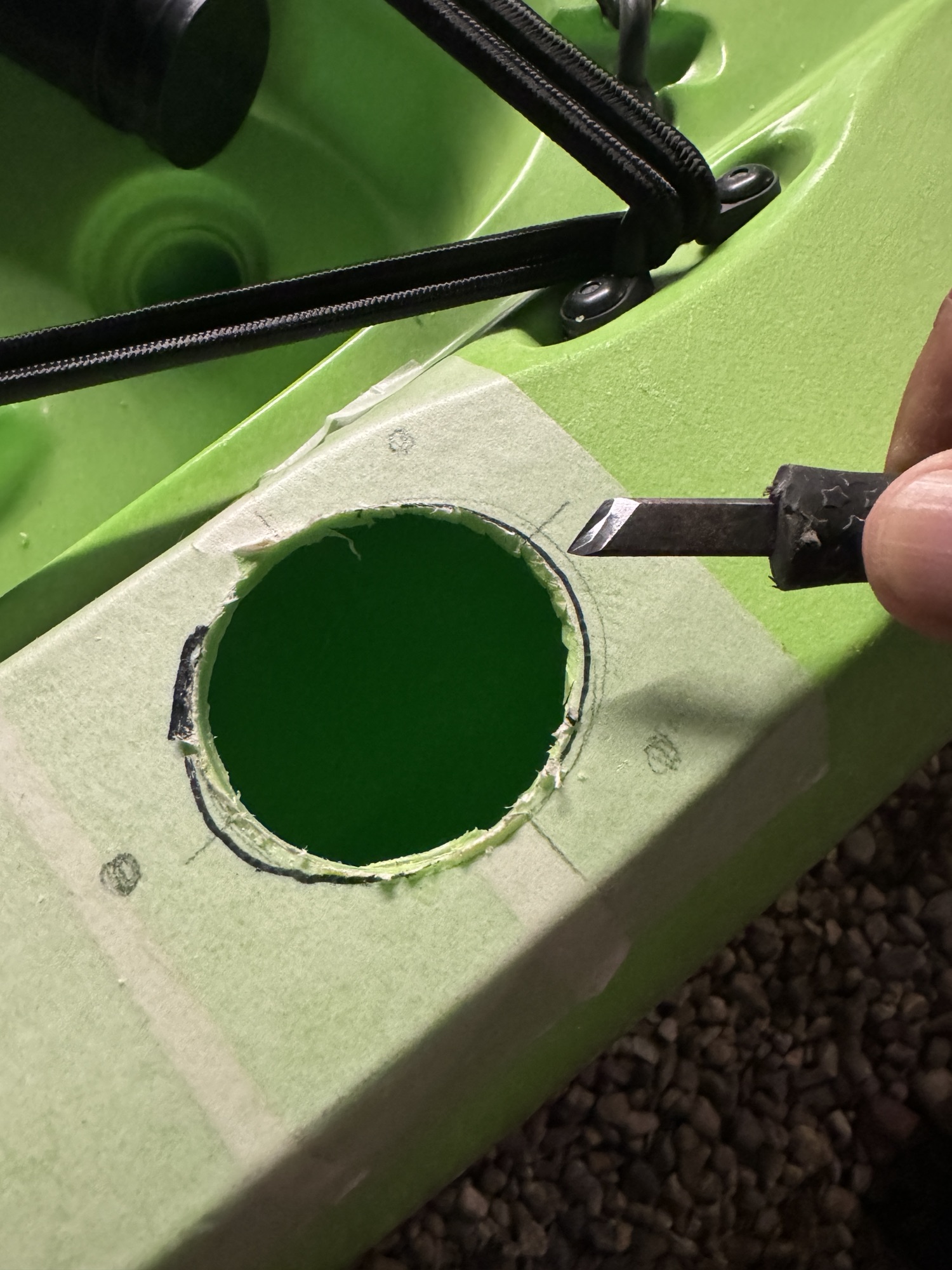 カヤックロッドホルダー