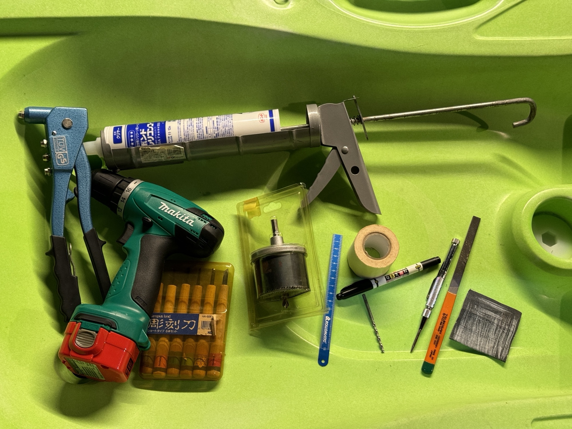 カヤックロッドホルダー