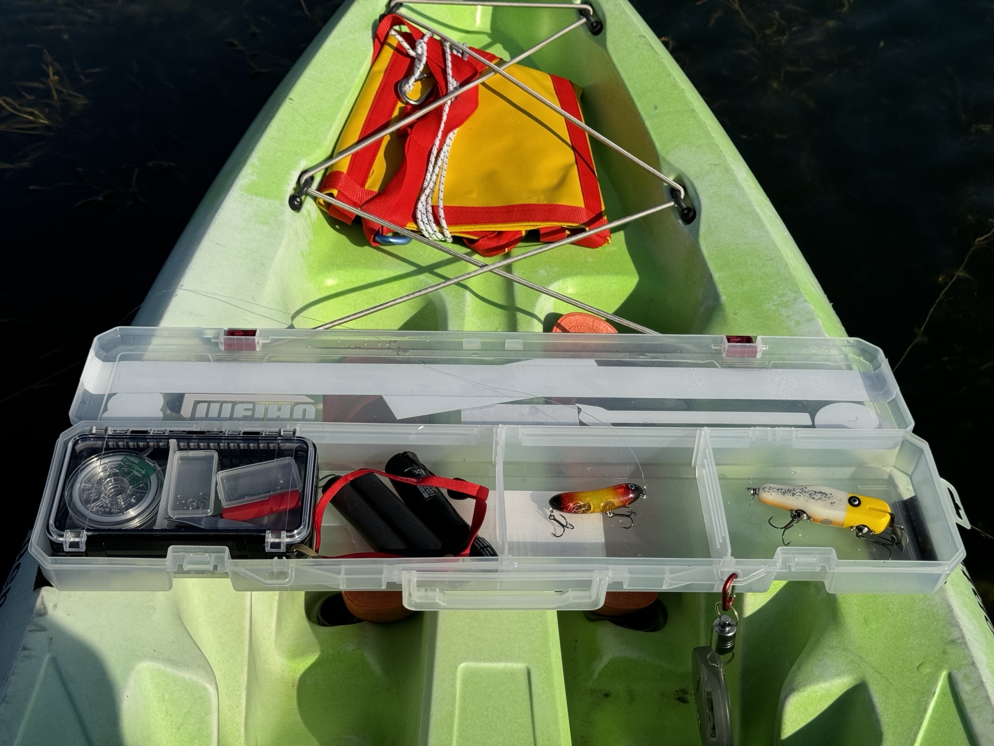 カヤック バス釣り