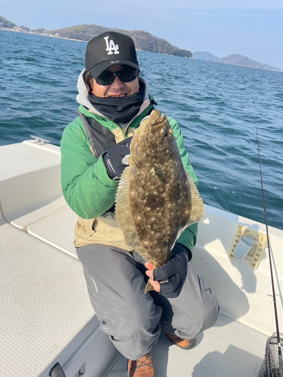ヒラメ船釣り香川県