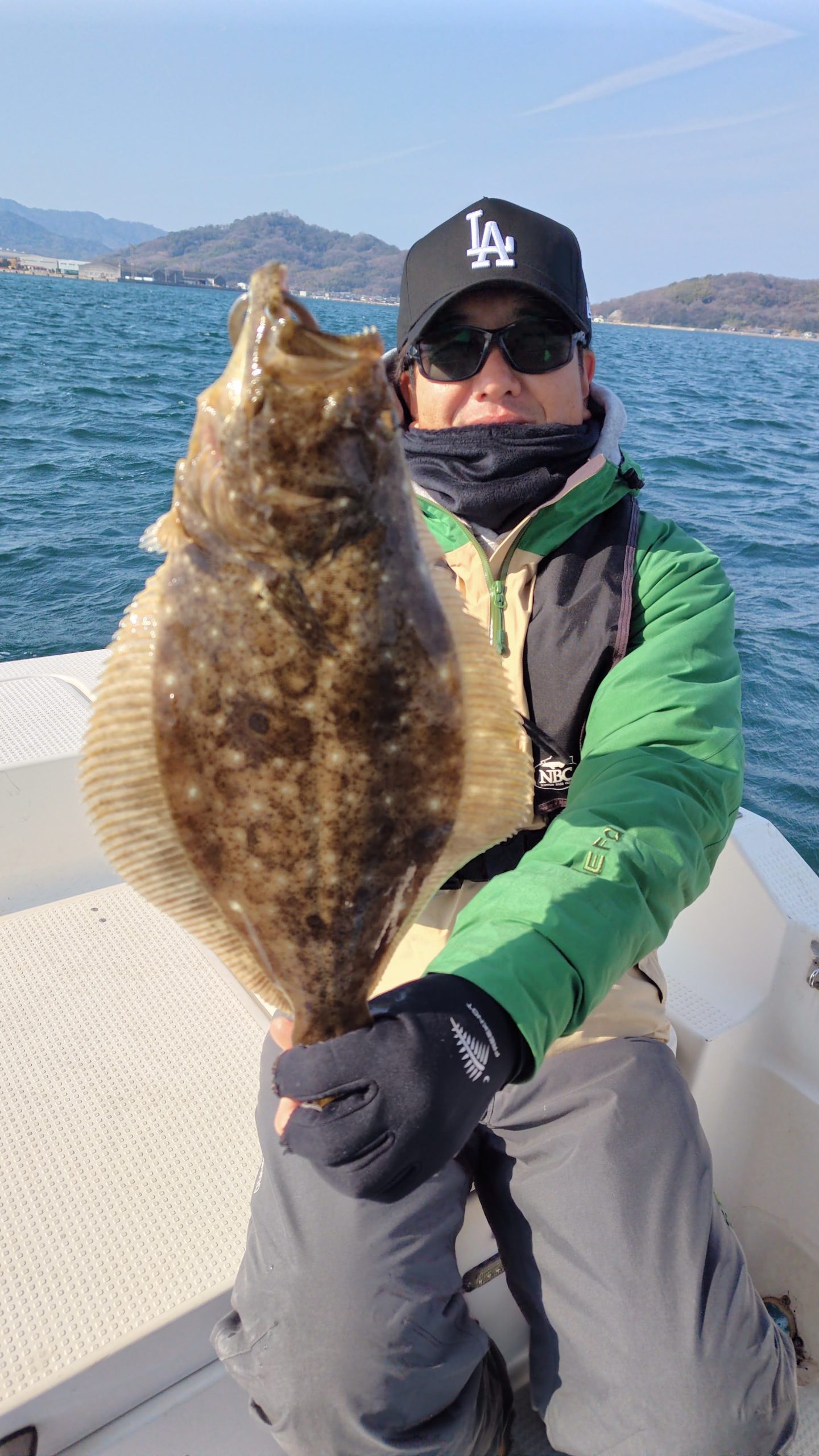 香川県ヒラメワーム釣り