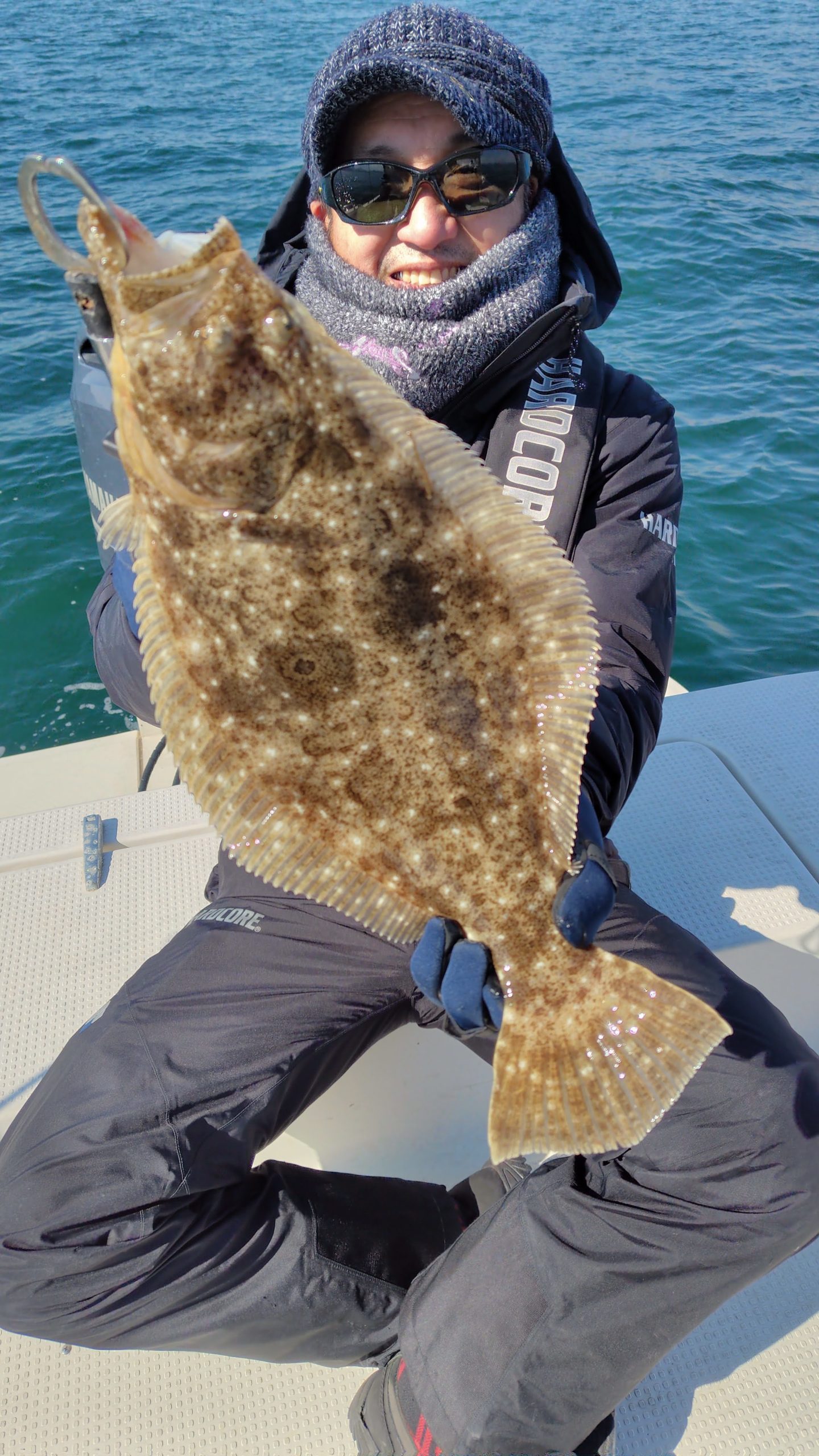 香川県ボートヒラメ釣り