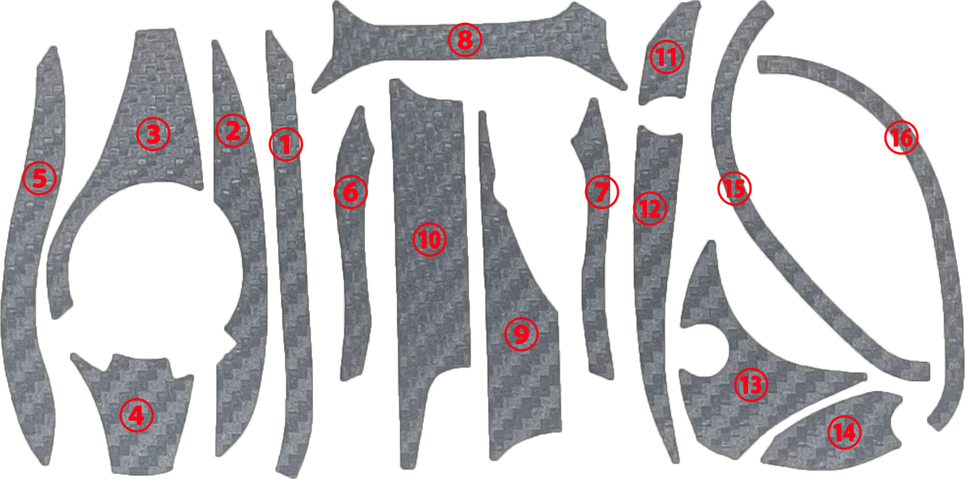 貼り方①　19バスXカット右シルバー