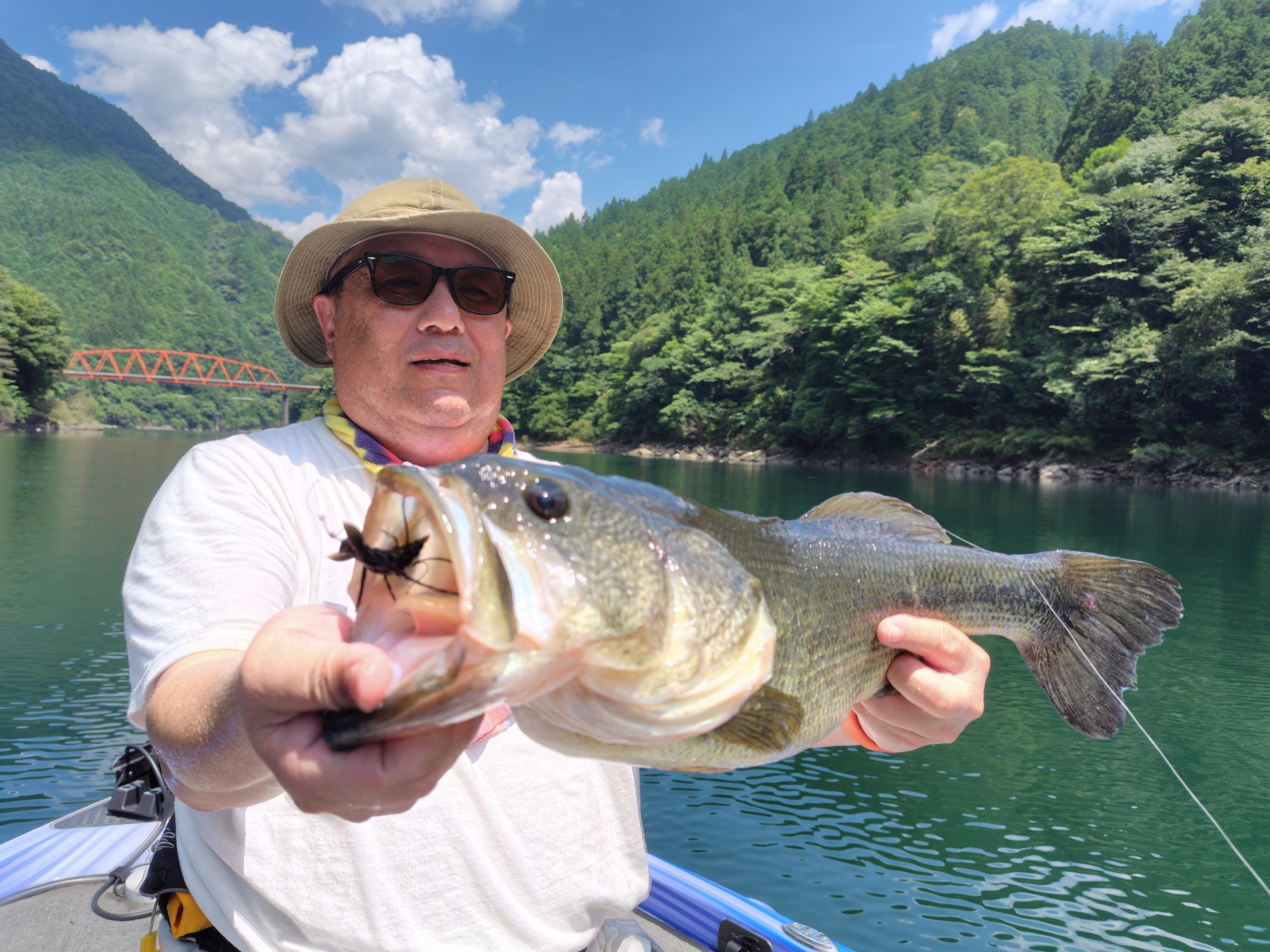 早明浦ダムバスフィッシング