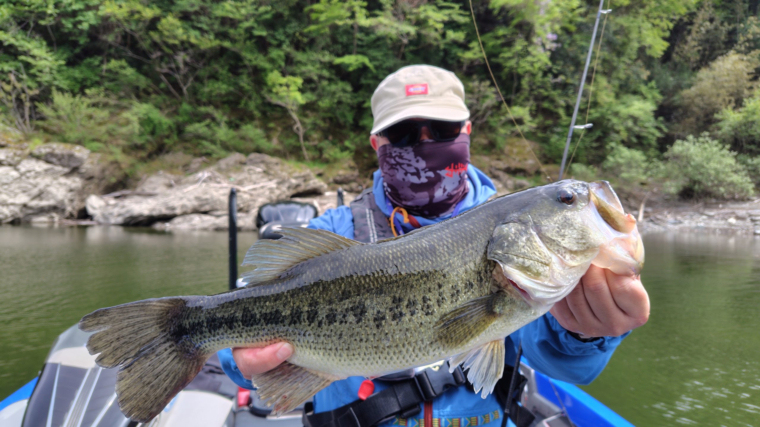 早明浦ダムバスフィッシング