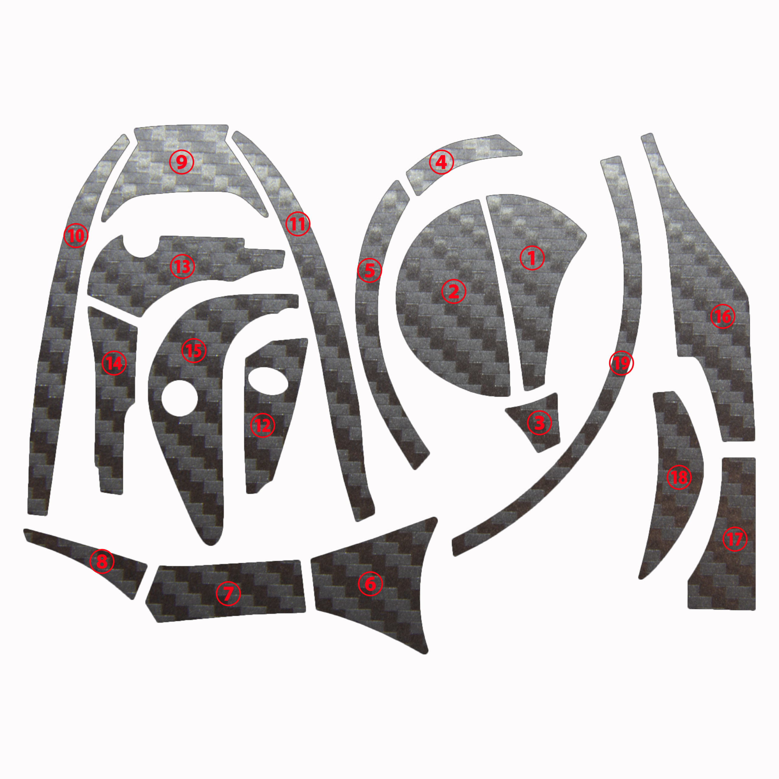 貼り方① 24スコーピオンMD300