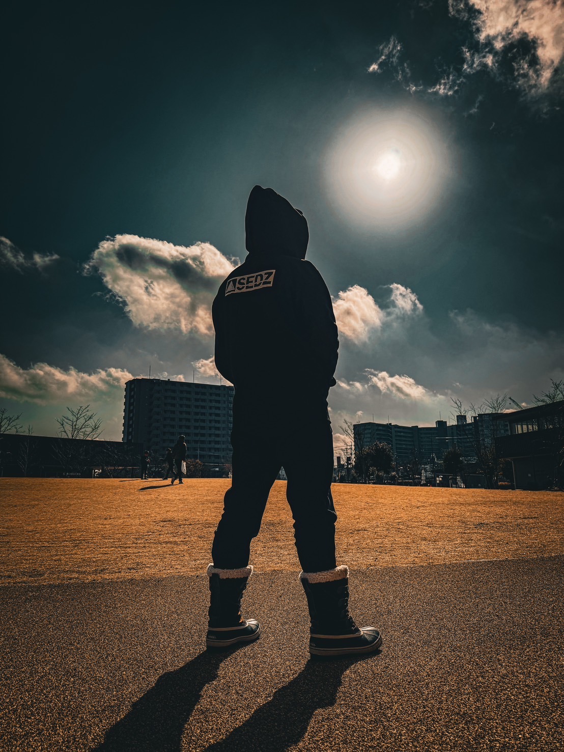 SEDZパーカーブラック