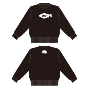 BASS HACK×LUV2PLANT　トレーナー