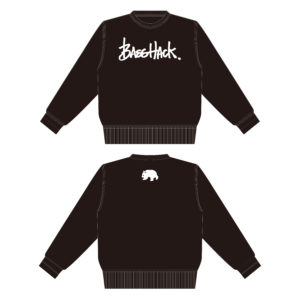 BASS HACK×LUV2PLANT　トレーナー